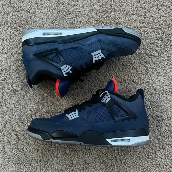 jordan retro 4 navy blue